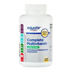 Equate Complete Multivitamin Tablets for Adults Aged 50+ 220 Count