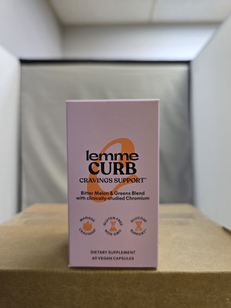 Lemme CURB Glucose And Cravings Support 60 Vegan Capsules (EXPIRED 06/2026)