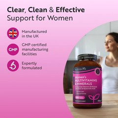Women’s Multivitamin & Minerals Supplement Hyaluronic Acid & Vitamin – 180 count