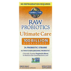 Garden Of Life – Raw Probiotics Ultimate Care (Shelf Stable) 30 vcaps