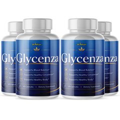 Glycenza-Blood Support- 4 Bottles- 240 Capsules