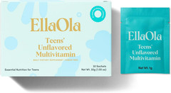 Teen Multivitamin Powder, Tasteless Sugarfree Sachets, Ages 12-17 | 21 Vitamins