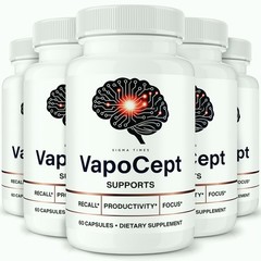 VapoCept Capsules, Official Advanced Formula for Memory Support – 5 Pack