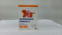 Norwegian Omega 3 For Dogs -Human Grade Fish Oil ,Sealed Sachets.R3 (EXP: 07/202