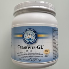 Apex Energetics Clear Vite-GL K-118 .83lb(376.7g) exp. 04/27