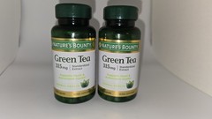2 Pack Natures Bounty Green Tea Extract 315mg Antioxidant 100 Ct Ea Exp 03/28