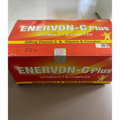 ENERVON-C Vit C + Vit B-Complex Increase Energy Immunity 500mg (100’s)