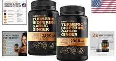 Enhanced Absorption Turmeric Supplement with BioPerine for Joint and Digestion