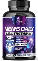 Multivitamin for Men Vitamin A, C, D, E, Zinc, Calcium, Multivitamins for Immune