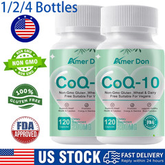 Coenzyme Q-10 200mg Antioxidant,Heart Health Support,Increase Energy,Stamina