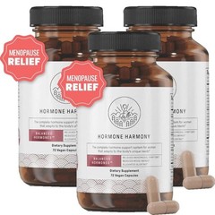2 BOTTLES- Happy Mammoth Hormone Harmony Natural Hormonal Support for lady 72Ca