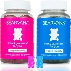 BEARVANA Women’s Multivitamin Gummies Combo Pack – Includes Herbal Extracts