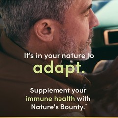 Nature’s Bounty Immune 24 Hour +, 2 Softgels per 50 Count (Pack of 1), N/a
