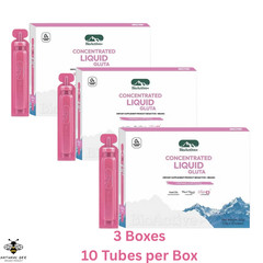 BioActive Liquid Double Gluta Drink Strawberry Glow Skin Whitening Bright X 3