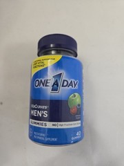 One A Day Men’s Multivitamin Gummies 80 Apple Flavor No High Fructose Corn Syrup