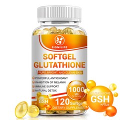 120 Pills Whitening Capsules 1000MG Natural Anti-Aging Skin Whitening Caps