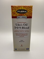 Flora Udo’s Choice Oil 3,6,9 Blend Omega Fatty Acids 8.5 fl. oz. / 250 mL – New