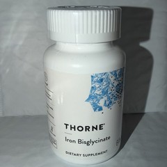Thorne Iron Bisglycinate – 60 Capsules Sealed EXP 09/28