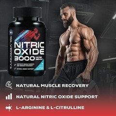 Extra Strength Nitric Oxide Booster 60 Count L-Arginine AKG Citrulline