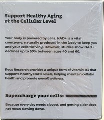 4 Pack NAD+ Nicotinamide Riboside + Resveratrol, 900mg, 80 Capsules. Exp 01/2027