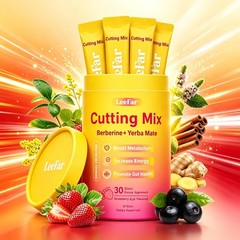 30 Bags LeeFar Cutting Drink Mix – Berberine, Chromium,5-HTP, Yerba Mate US