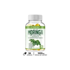 Moringa Capsules 1000mg – Organic,Natural,Anti-aging,Weight Loss,Green Superfood