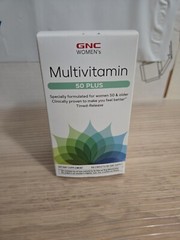 GNC Womens 50+ Multivitamin 60 Time Release Caplets (30 Servings)