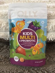 Kids Multi & Probiotic Gummies, Yum Berry Punch, 120 Gummies – Exp 06/2027