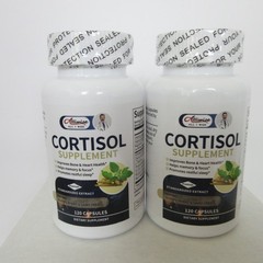 2X Alliwise Cortisol Supplement 240 Capsules (120 x 2) Ashwagandha Chamomile