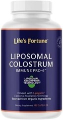 Life’s Fortune Immune Pro-6 100% Pure & Certified 6-Hours Colostrum Capsules
