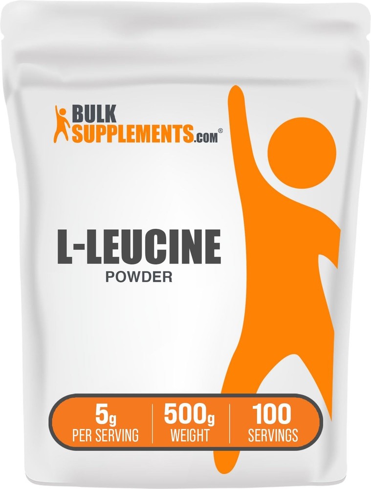 L Leucine Powder 5G Nutritional Supplement For Strength And Performance 1.1Lbs