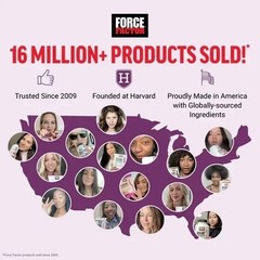 Force Factor Hair Growth Accelerator Soft Chews Hair Growth Vitamins For Women