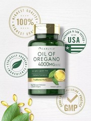Oregano Oil 4000 mg 150 Softgel Capsules | Contains Carvacrol | by Carlyle
