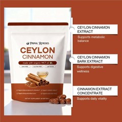 Ceylon Cinnamon Softgels, Ceylon Cinnamon Soft Gels 7200Mg Equivalent