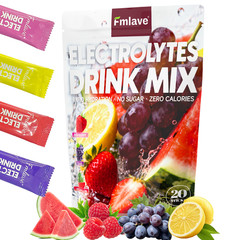 4x Electrolytes Powder Hydration Packets | Sugar Free Recovery Electrolyte Drink