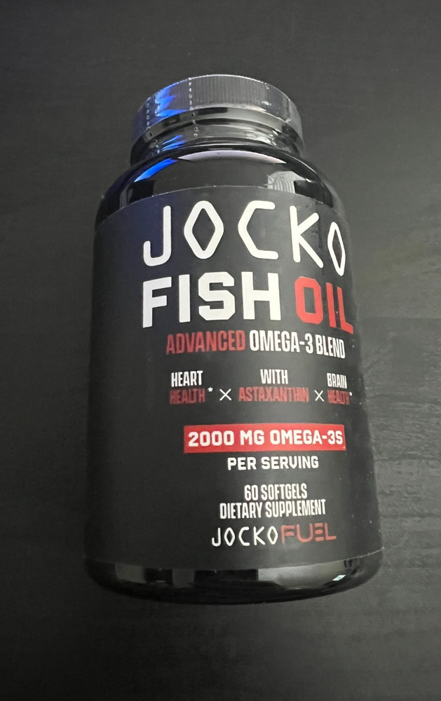Fish Oil Advanced Omega-3 Blend 60 softgels exp 04/2026