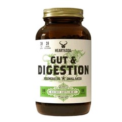 Heart & Soil Gut Digestion 100% Grass Fed Supplement 500 Mg 180 Ct New