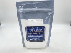 Baja Mineral Sea Salt –Fine Grain 16 oz 100% Natural Hand-Harvested 72+ Minerals