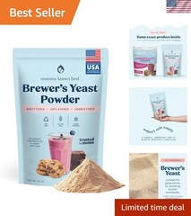 15 Oz Brewer’s Yeast Powder: Lactation & Energy Support for Nursing Mothers