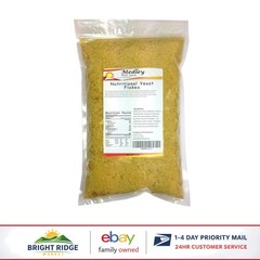 Fortified Nutritional Yeast Flakes 1 lb Bag – Non GMO Vegetarian Support Formula