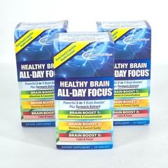 3 Pack AppliedNutrition Healthy Brain All-Day Focus 150 Tablets NEW Sealed 10/26