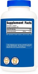 Nutricost Niacinamide (Vitamin B3) 500mg, 240 Capsules – Flush Free, Gluten Free