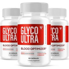 (3 Pack) Glyco Ultra Blood Optimizer, Glyco Ultra Max Strength (180 Capsules)