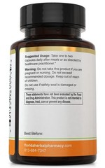 Florida Herbal Pharmacy Apricot Supplement Capsules 101 120 Capsules 500 mg p…