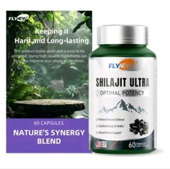 FLYNEW Stamina PotencylShilajit UltraAdaptogen Energy Optimal lmmune Antioxidant