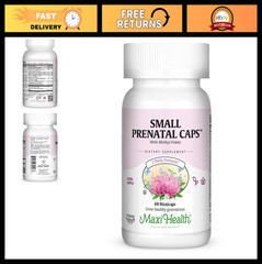 Prenatal Vitamins for Women – Methyl Folate, Iron, Choline & D3 – 60 Easy Swallo