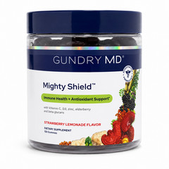 Gundry MD Mighty Shild Dietary Supplement Gummies 120 Count Strawberry&Lemonade