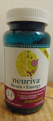 Neuriva, Brain + Energy, Natural Blackberry, 75 Gummies Exp 9/26