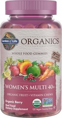 Garden of Life Organics Women 40+ Gummy Multivitamin 120 Count Vegan Methyl B12