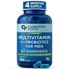 Carbamide Forte Multivitamin Gym & Daily Immunity & Energy Support 120 Tablets